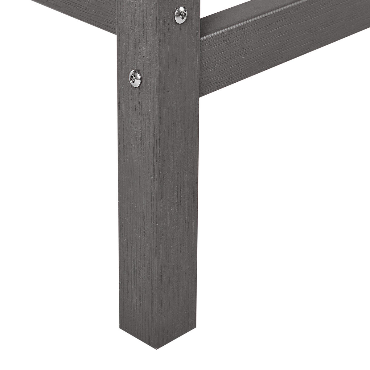 BARTISCH Grau Adirondack - Grau, Kunststoff (60/59/103cm) - Beliani