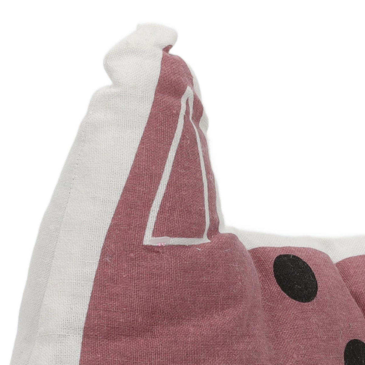 KINDERKISSEN mit Aufdruck 40/35 cm - Multicolor, Naturmaterialen (35/40cm) - Home Styling Collection