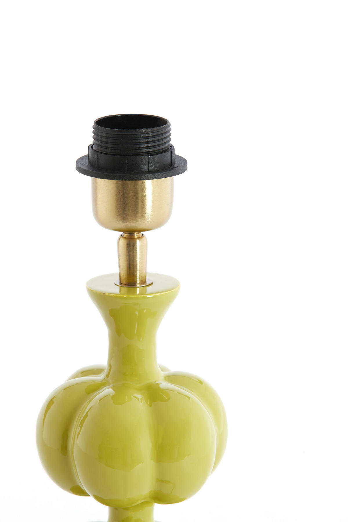 LAMPENFUSS Caldas Grün Ø10/38 cm - Grün, Metall (10/10/38cm) - Light & Living