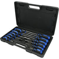 SCHRAUBENDREHER-SATZ, 12-TLG, SCHLITZ, PH - Multicolor, Kunststoff/Metall (25/39cm) - BRILLIANT TOOLS