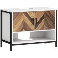 HÄNGESCHRANK Sahne und Walnuss 1 Stück - Beige, Metall (80/60/40cm) - GiPP
