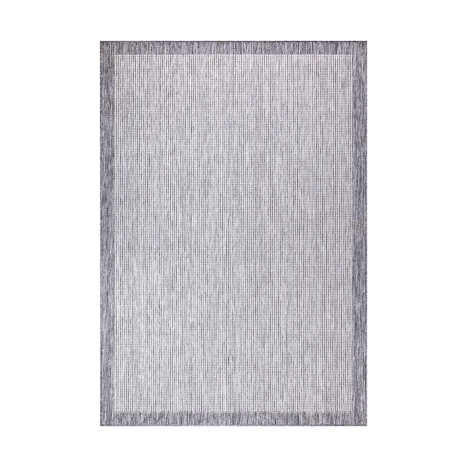 OUTDOOR-TEPPICH Sun 470 Grau 150x150 cm - Grau, Textil (150/150cm) - carpet city