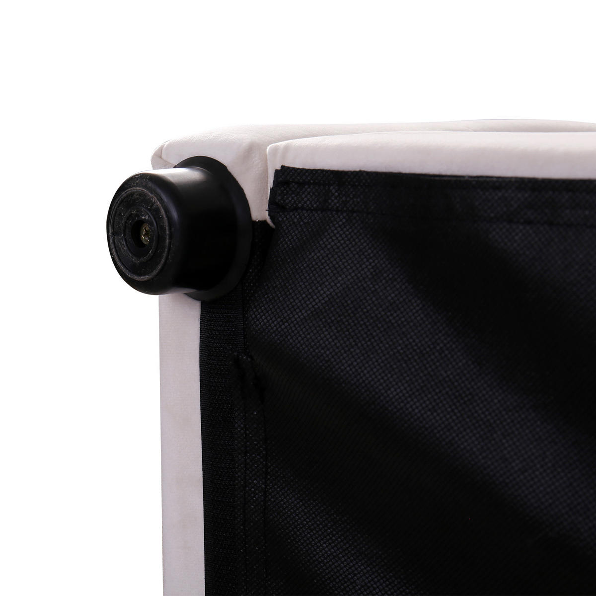 STAURRAUMBETT 140/200 cm DE-01695, in Cremeweiß, mit hydraulischem Bettkasten und höhenverstellbarem Kopfteil - Creme, Metall (140/200cm) - ComfortXL