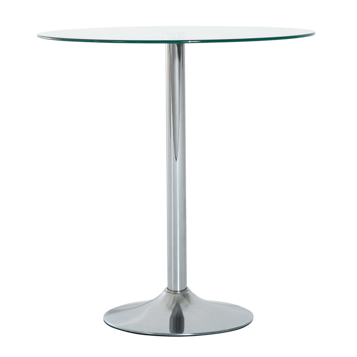 ESSTISCH Silber 1 Stück - Grau, Kunststoff (70/70/74.5cm) - GiPP