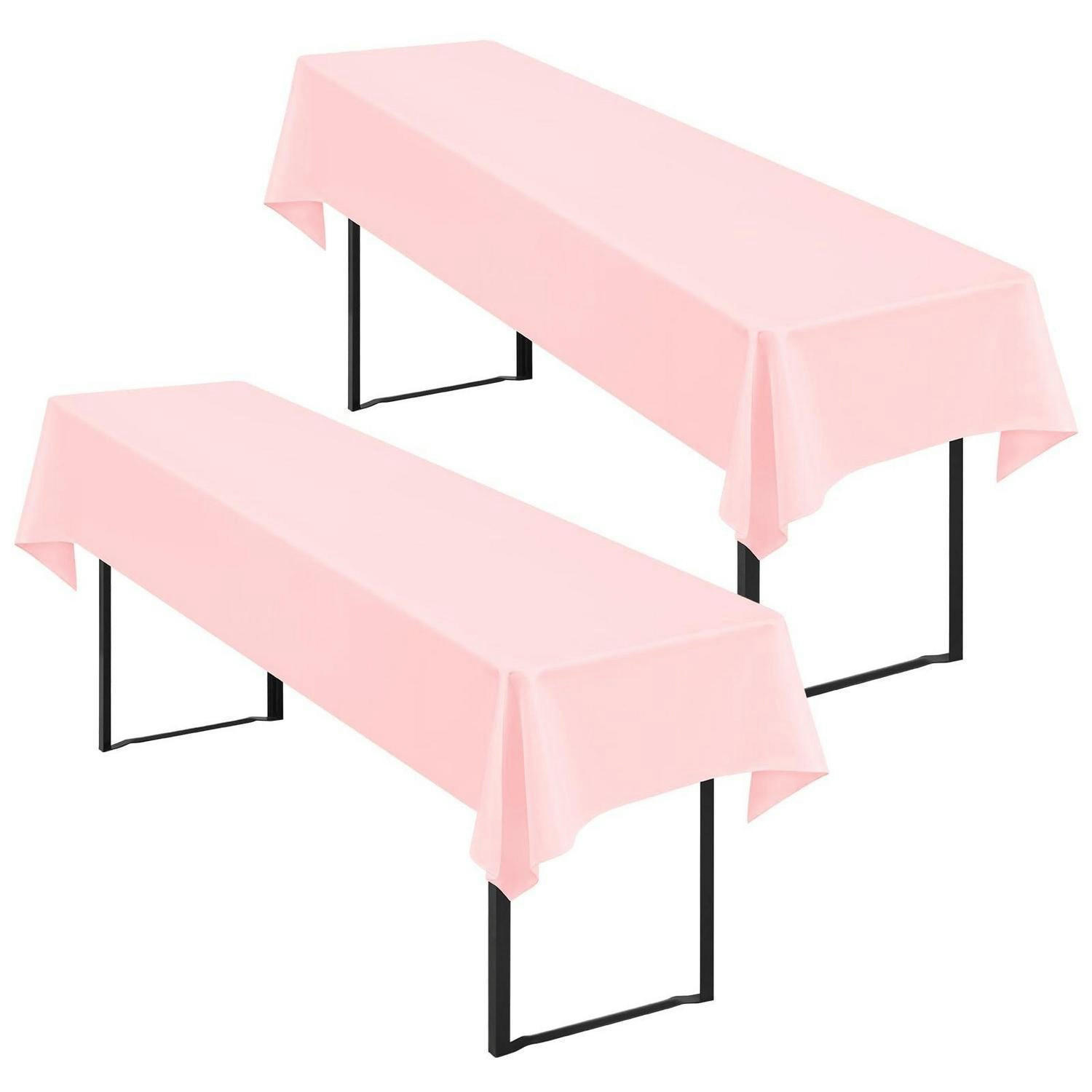 BIERZELTGARNITUR Hussen 2-teiliges Set Rosa 250x100 cm - Rosa, Textil (250/100/1.5cm)