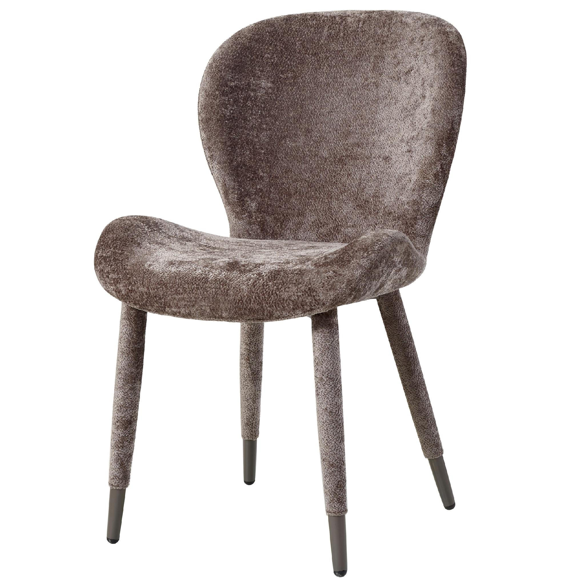 ESSZIMMERSTUHL Thor Braun 62/52/87cm - Braun, Textil (52/87/62cm) - PTMD Collection