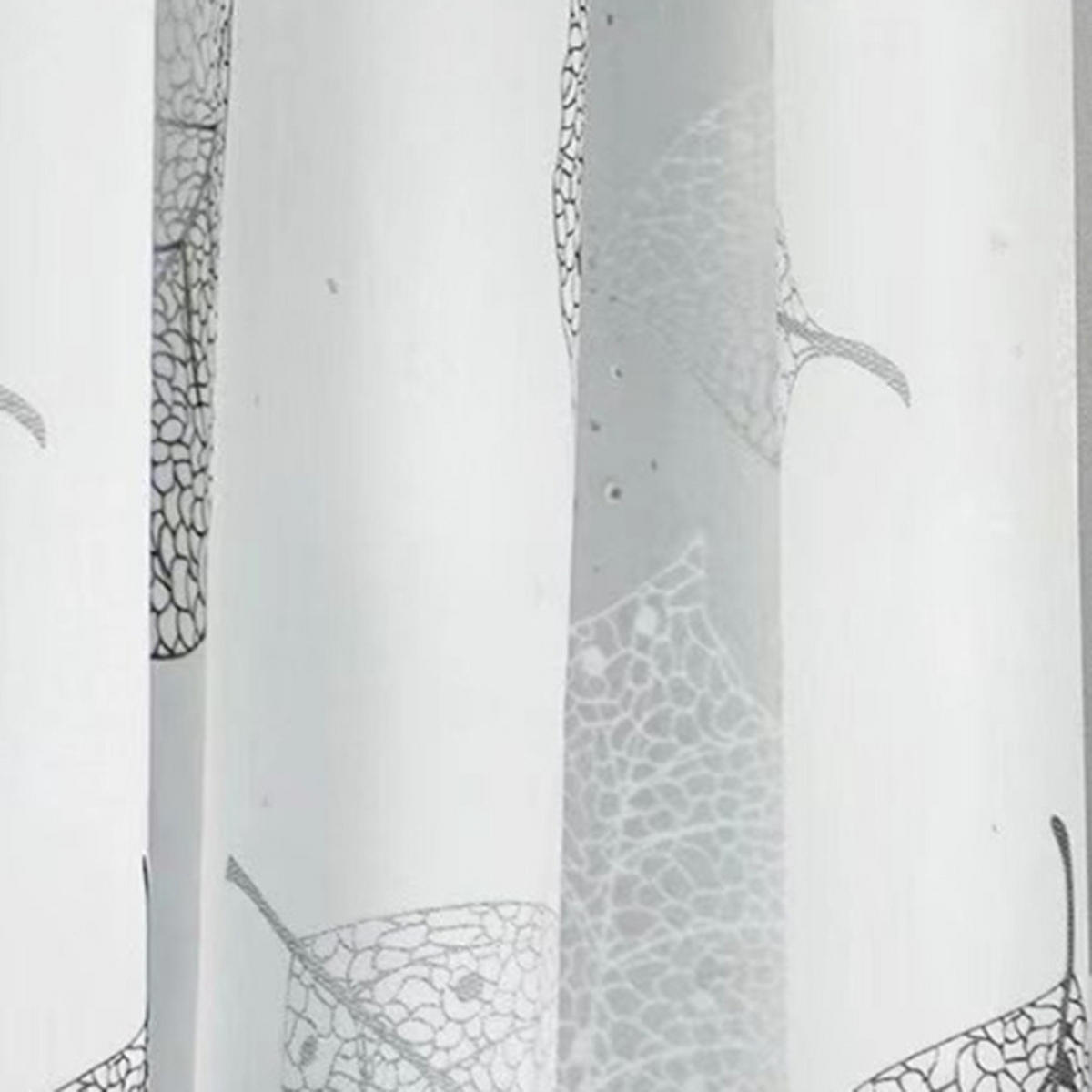 DUSCHVORHANG Wasserdicht 150 x 180 cm - Weiß, Textil (150/180cm) - Kaket