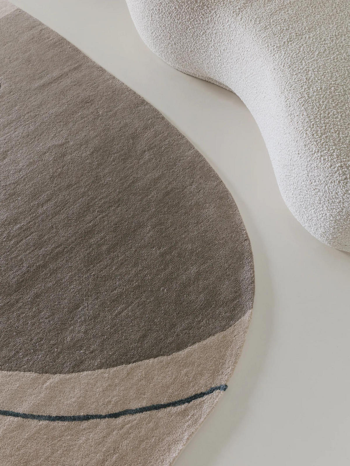 WOLLTEPPICH Shape Multicolor 200x300 cm - Multicolor, Textil (200/300cm) - benuta Pure
