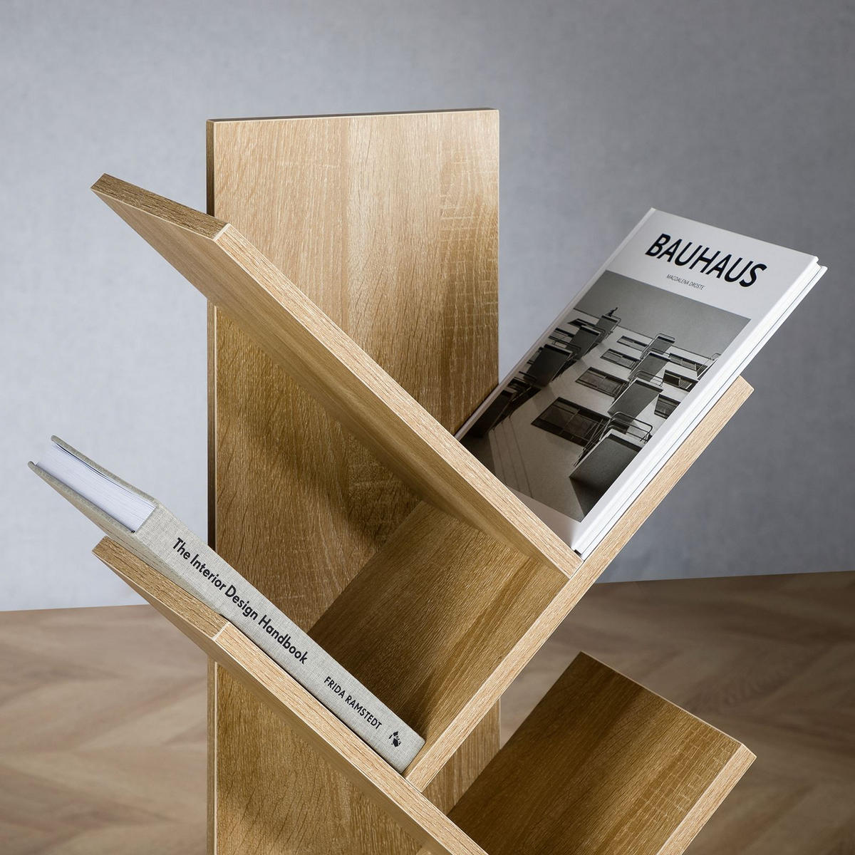 BÜCHERREGAL JULES Sonoma Eiche - Sonoma Eiche, Holzwerkstoff (48/116/23cm) - IDIMEX