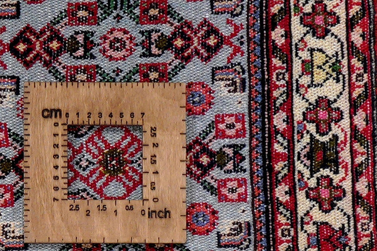ORIENTTEPPICH handgeknüpft Assadabad Blau 201/81 cm Schurwolle - Blau, Textil (81/201cm) - Looma