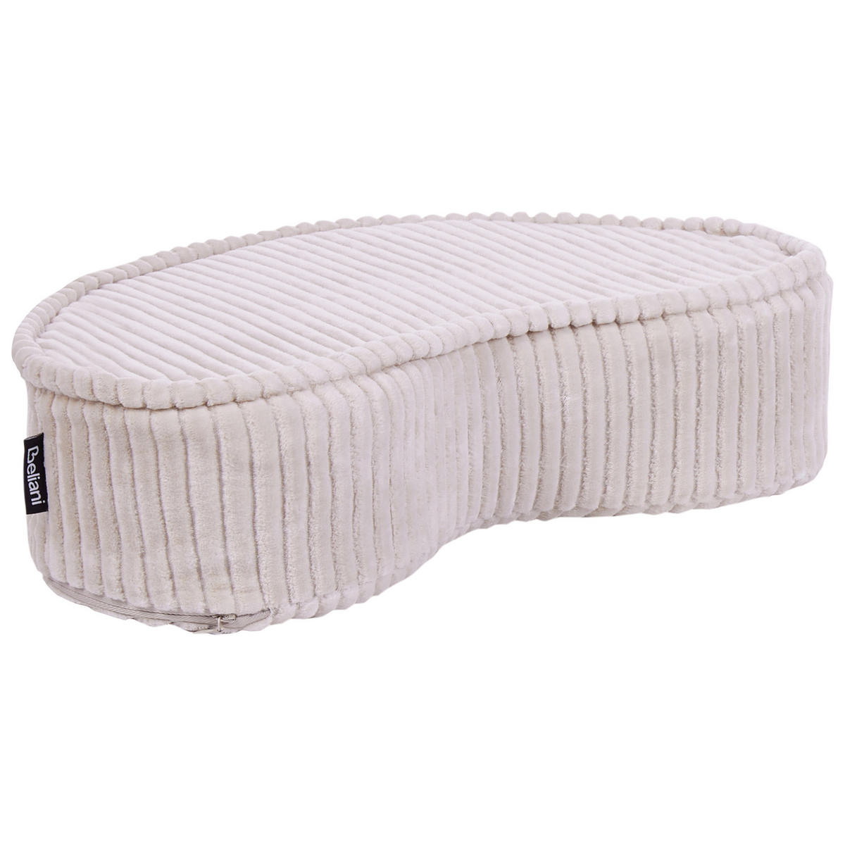 POUF Samtstoff Hellviolett Nili - Violett, Textil (90/10/75cm) - Beliani
