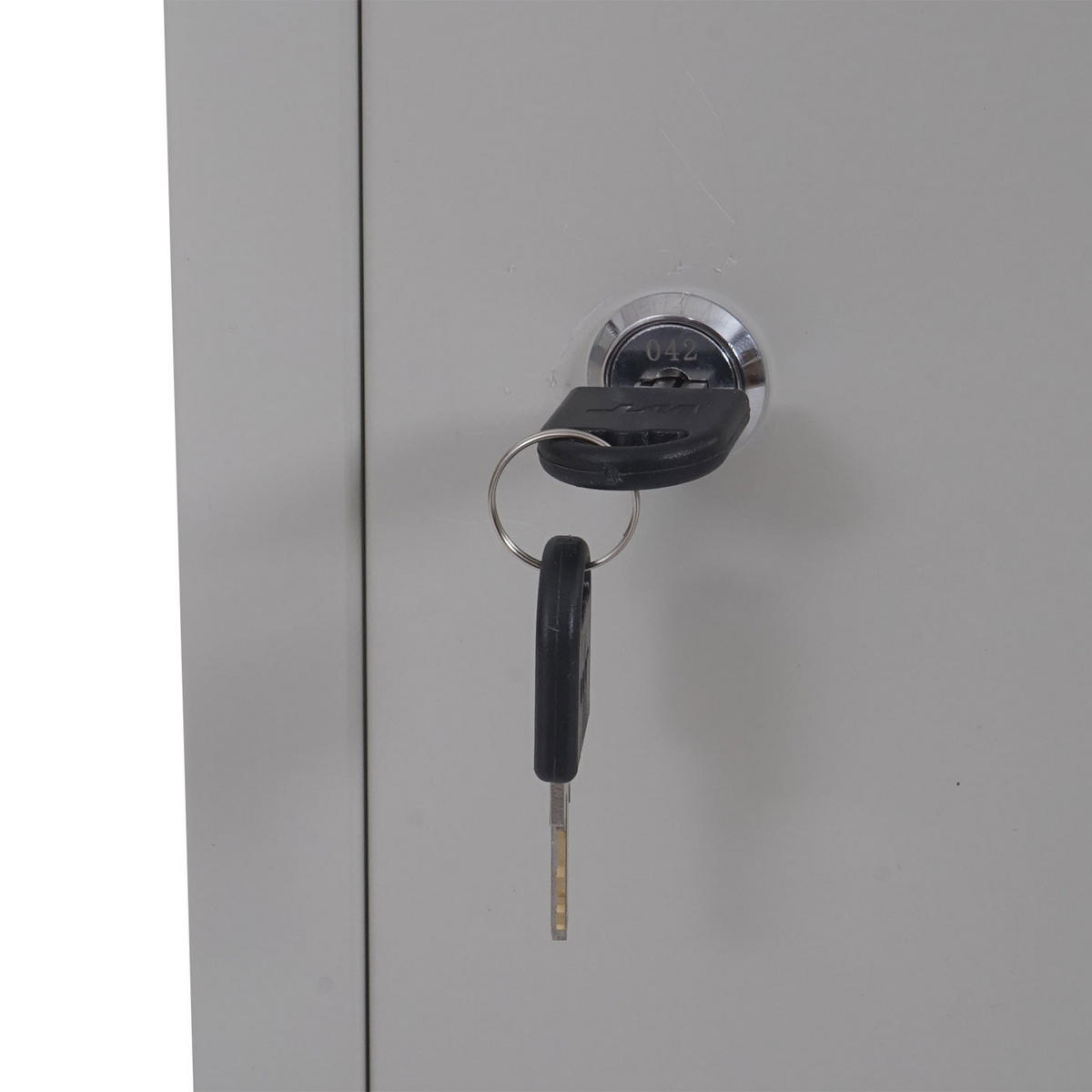 SPIND HxBxT 185x38x45cm Metall Grau - Grau, Metall (38/185/45cm) - PROREGAL