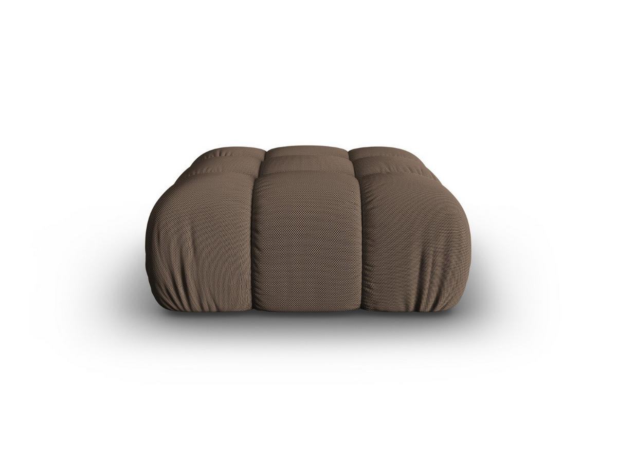 POUF Bellis aus 3D-Stoff braun - Braun, Textil (94/43/94cm) - Micadoni