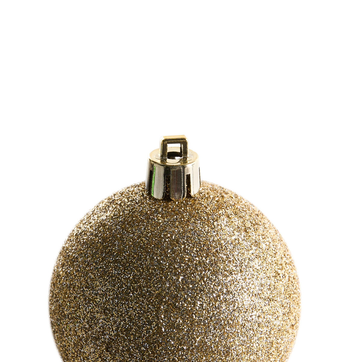 WEIHNACHTSKUGEL 100er Set Bunt Vanern - Goldfarben/Multicolor, Kunststoff (6/7/6cm) - Beliani