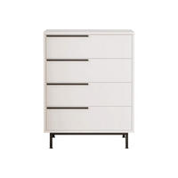 KOMMODE 75/44,5/95 cm - Weiß, Holz (75/95/44.5cm) - Mobili Rebecca
