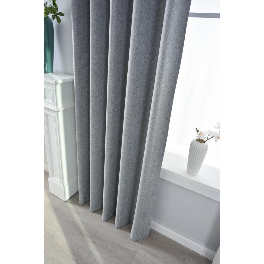 Thumbnail - Gardinenbox Vorhang, Grau, Textil, 140x175 cm, Oeko-Tex® Standard 100, Wohntextilien, Gardinen & Vorhänge, Fertiggardine...