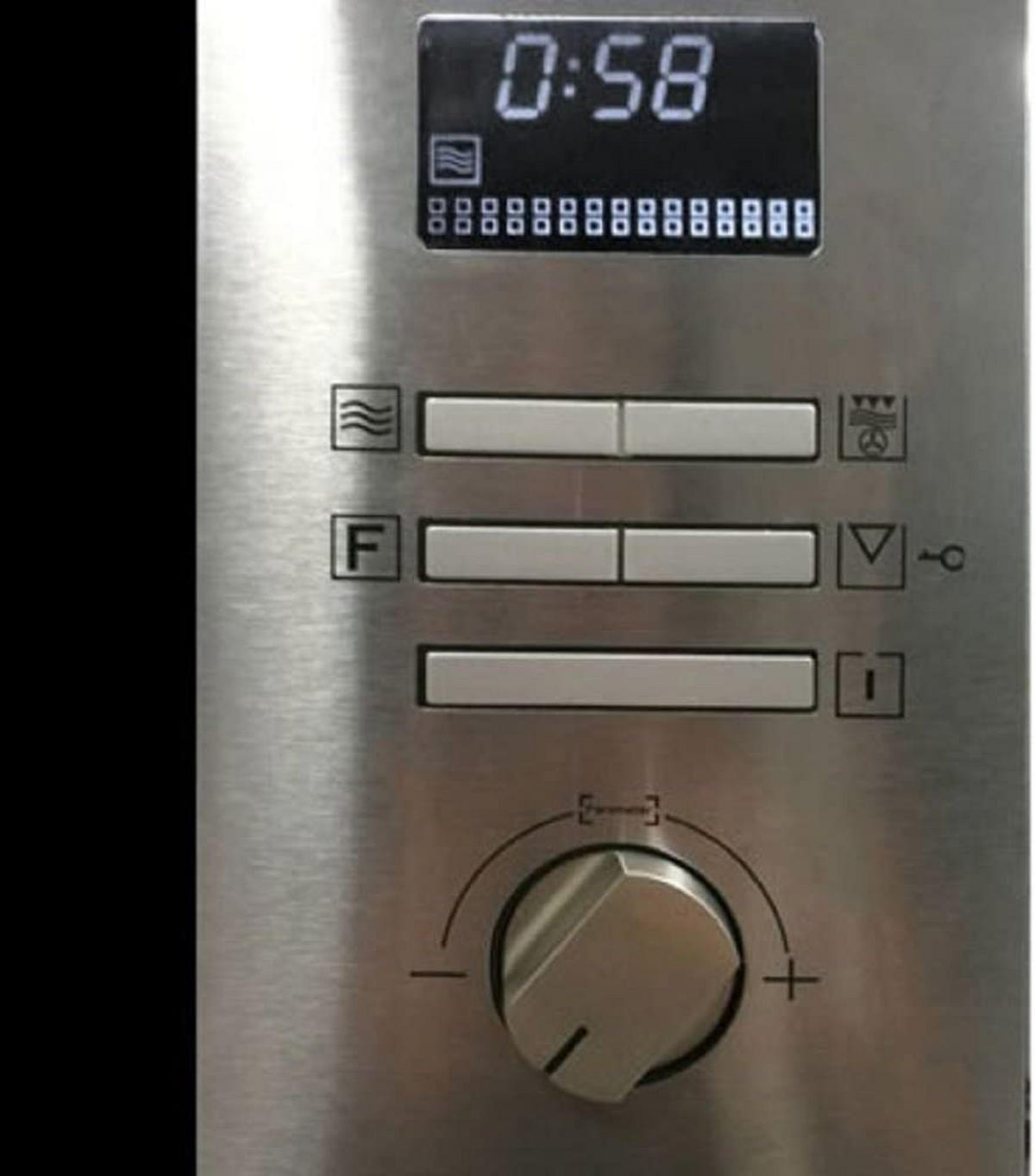 EINBAU Mikrowelle Kaiser EM 2520, 34,5 cm Hoch - Edelstahlfarben, Metall (59.5/34.5/39cm) - Kaiser Küchengeräte