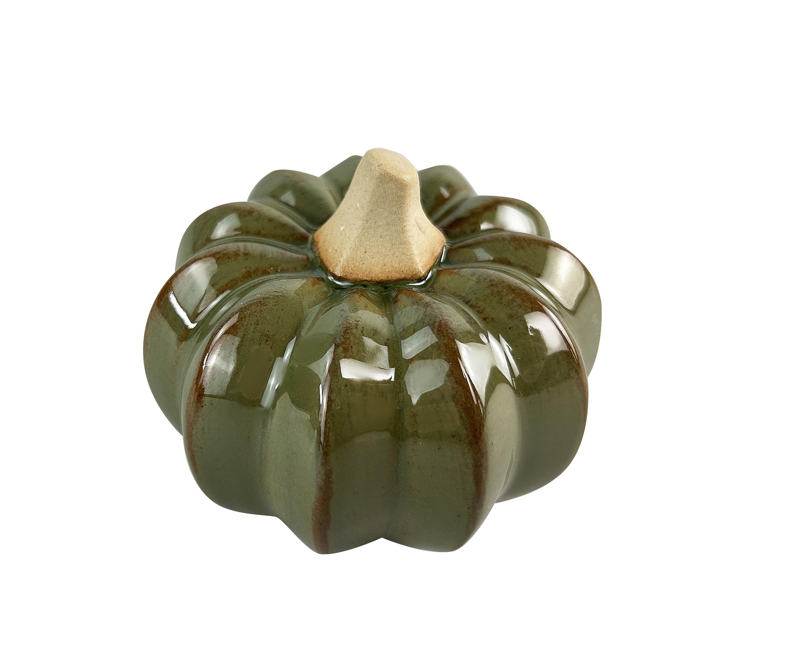 DEKOFIGUR Mave Grün 9/9/8 cm Keramik - Grün, Keramik (9/8/9cm) - Mondex