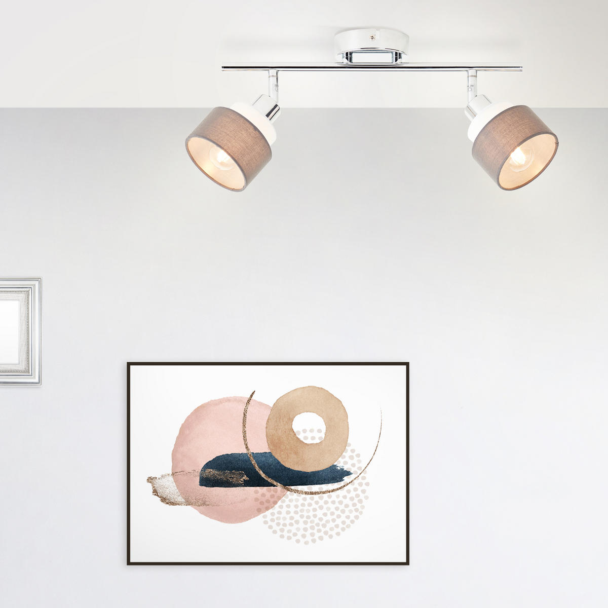 SPOTROHR Naples 99992/22 - Grau, Metall (8/48/21cm) - Brilliant