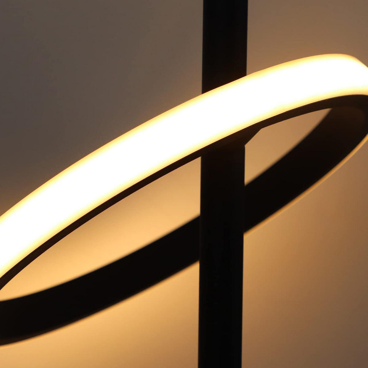 LED-TISCHLEUCHTE Siegen 12.5/12.5/23 cm - Schwarz, Metall (12.5/12.5/23cm) - Nettlife