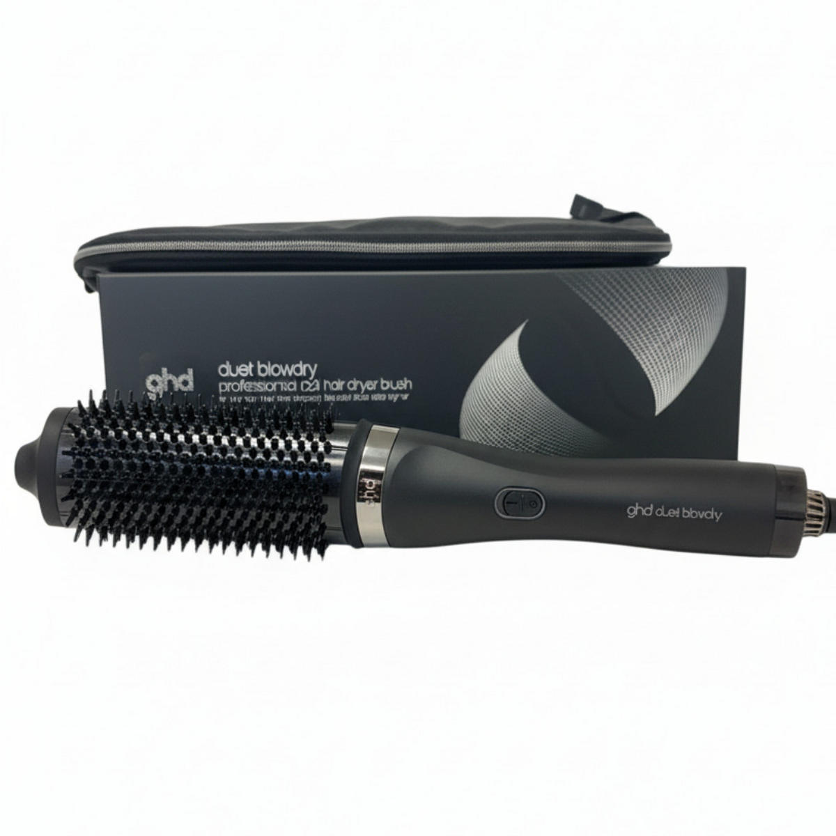 GHD Duet Blowdry Föhnbürste Schwarz 2-in-1, Haarföhn - Schwarz, Kunststoff (5/10/33cm)