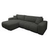 ECKSOFA Furyn Maxi - Schwarz, Holz/Kunststoff (274/145cm) - MIRJAN24