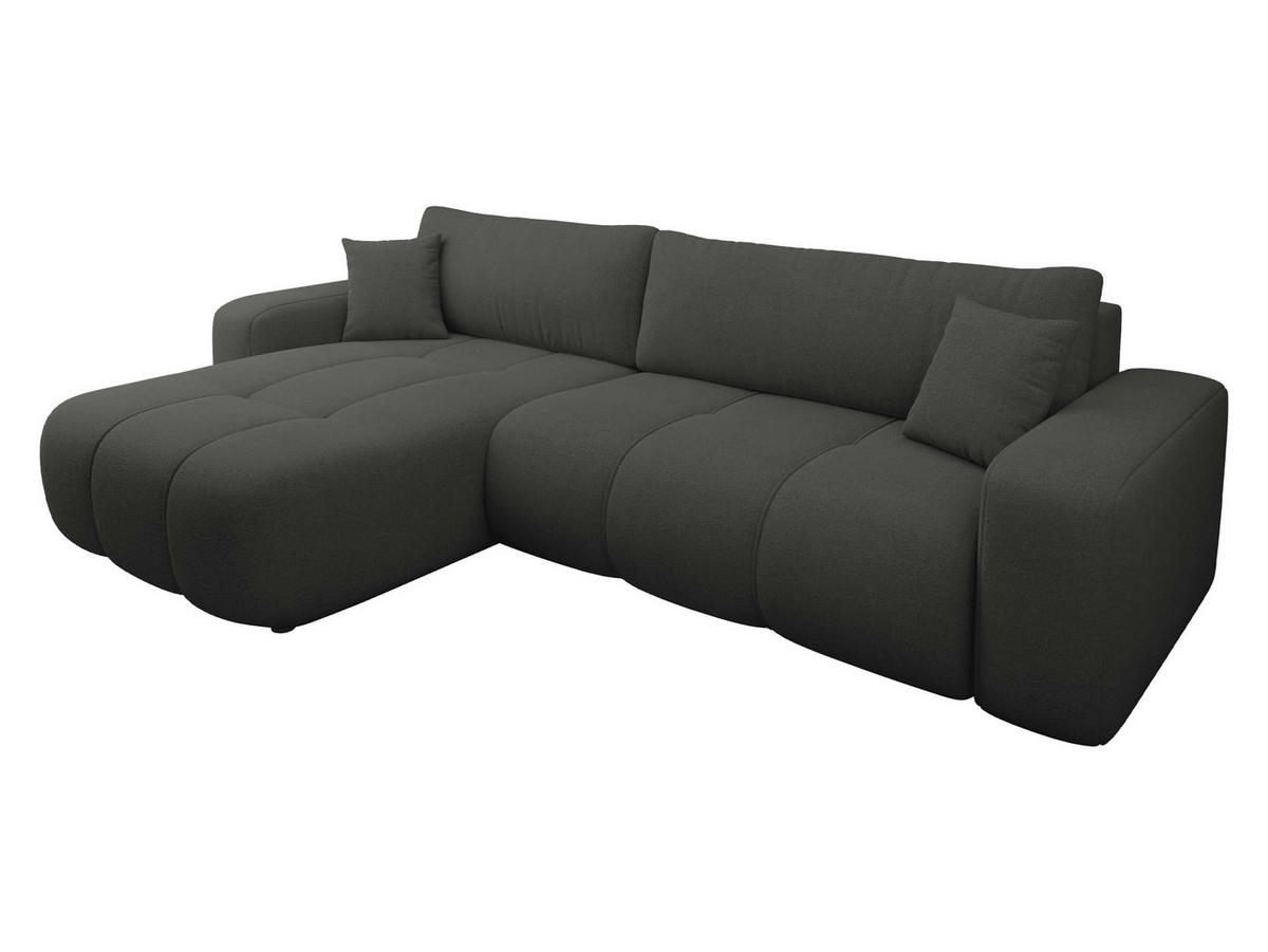 ECKSOFA Furyn Maxi - Schwarz, Holz/Kunststoff (274/145cm) - MIRJAN24