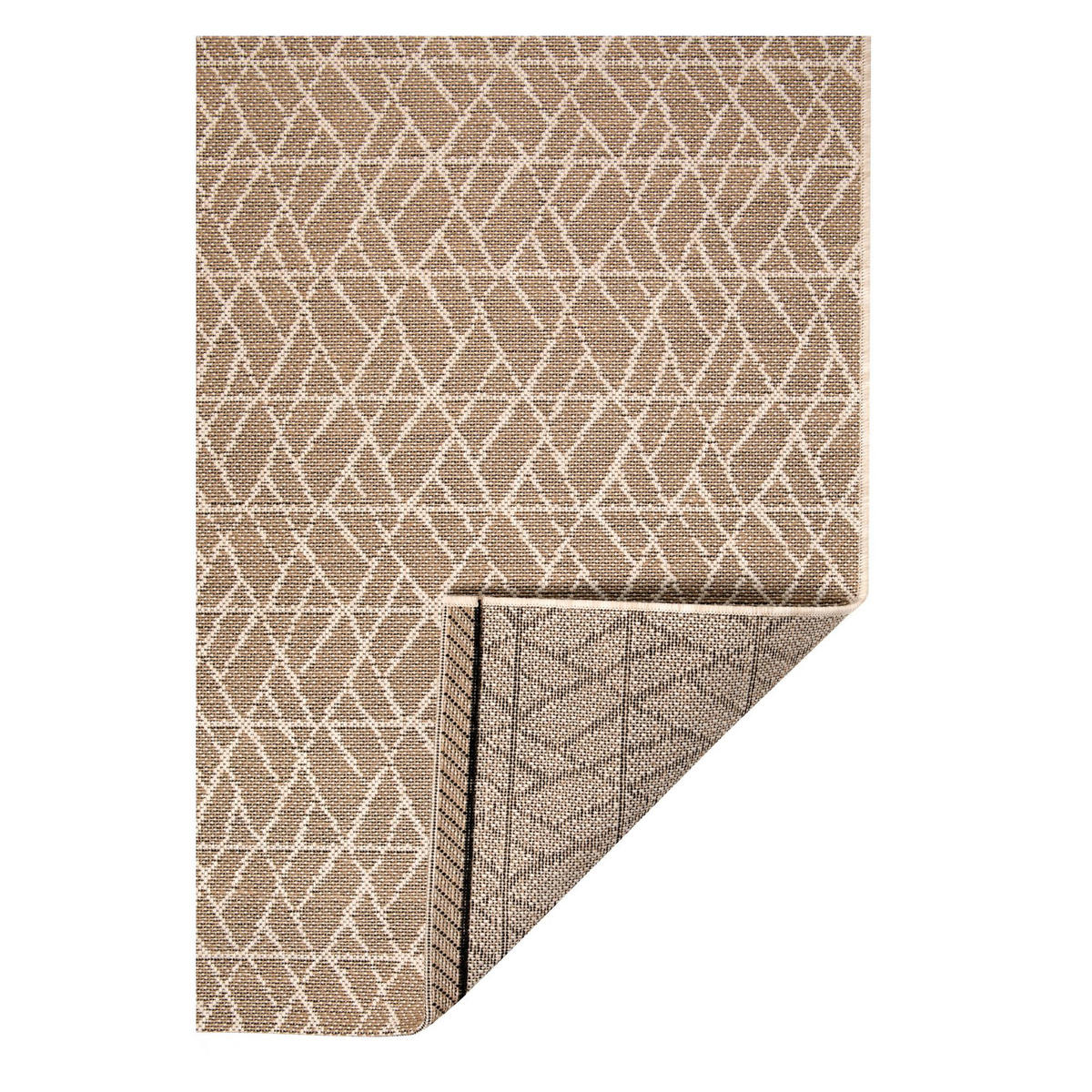 OUTDOOR-TEPPICH Adam 2 leinen 200 x 290 cm - Braun, Textil (200/290cm) - Vivaraise
