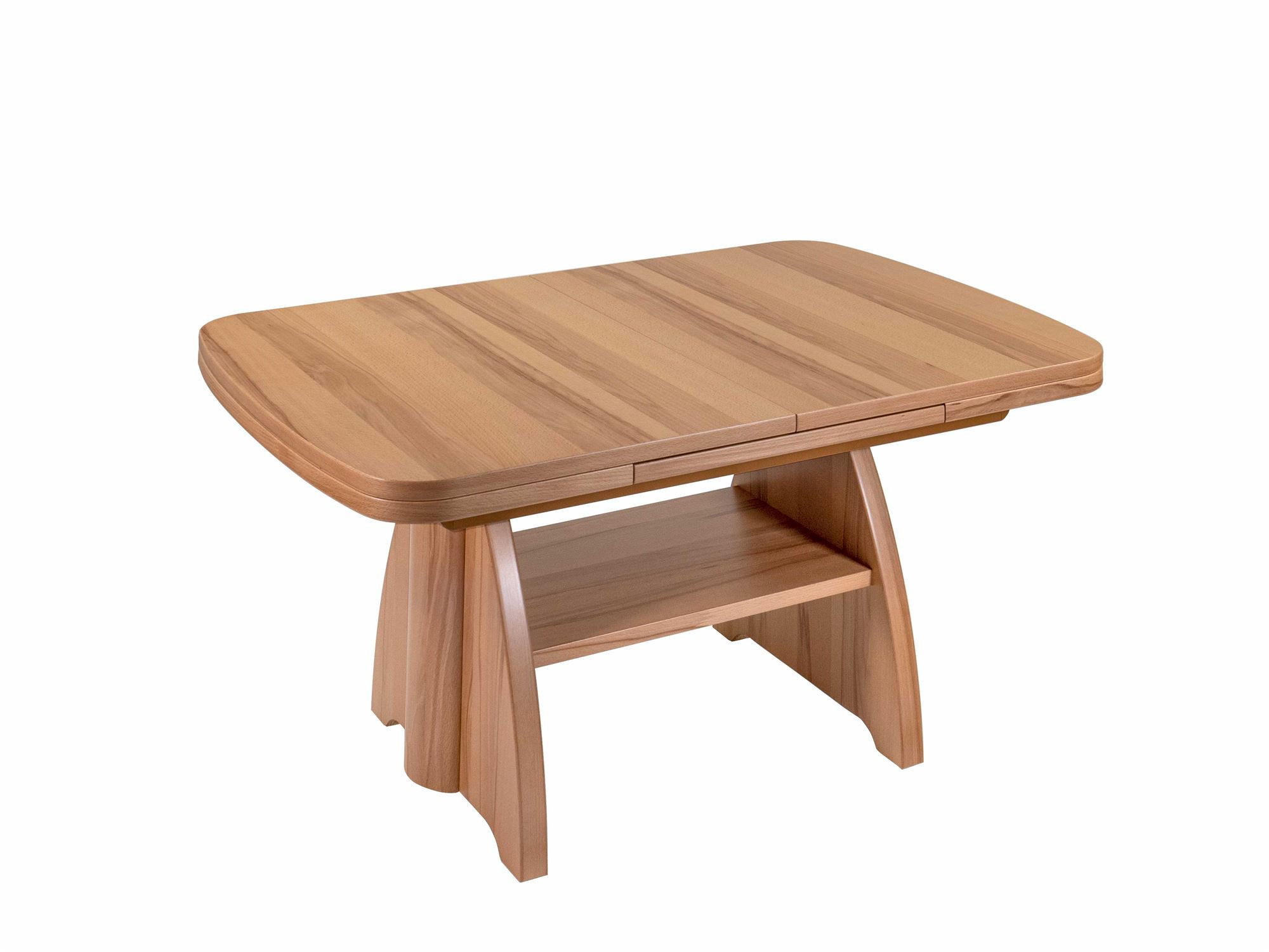 COUCHTISCH höhenverstellbar und ausziehbar Clara 101x56x71 Kernbuche - Kernbuche, Holz (101/71/71cm) - 58aufmkessel