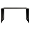 METALL-COUCHTISCH Mocca 4 - Schwarz, Holzwerkstoff/Metall (60/100/50cm) - MIRJAN24