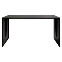 METALL-COUCHTISCH Mocca 4 - Schwarz, Holzwerkstoff/Metall (60/100/50cm) - MIRJAN24