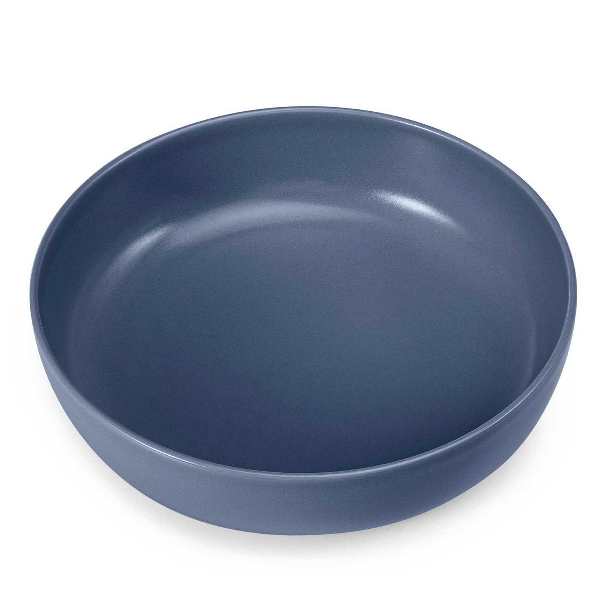TELLER-SET VICTO 6-tlg Suppenteller, matt blau - Blau, Keramik (18cm) - KONSIMO®