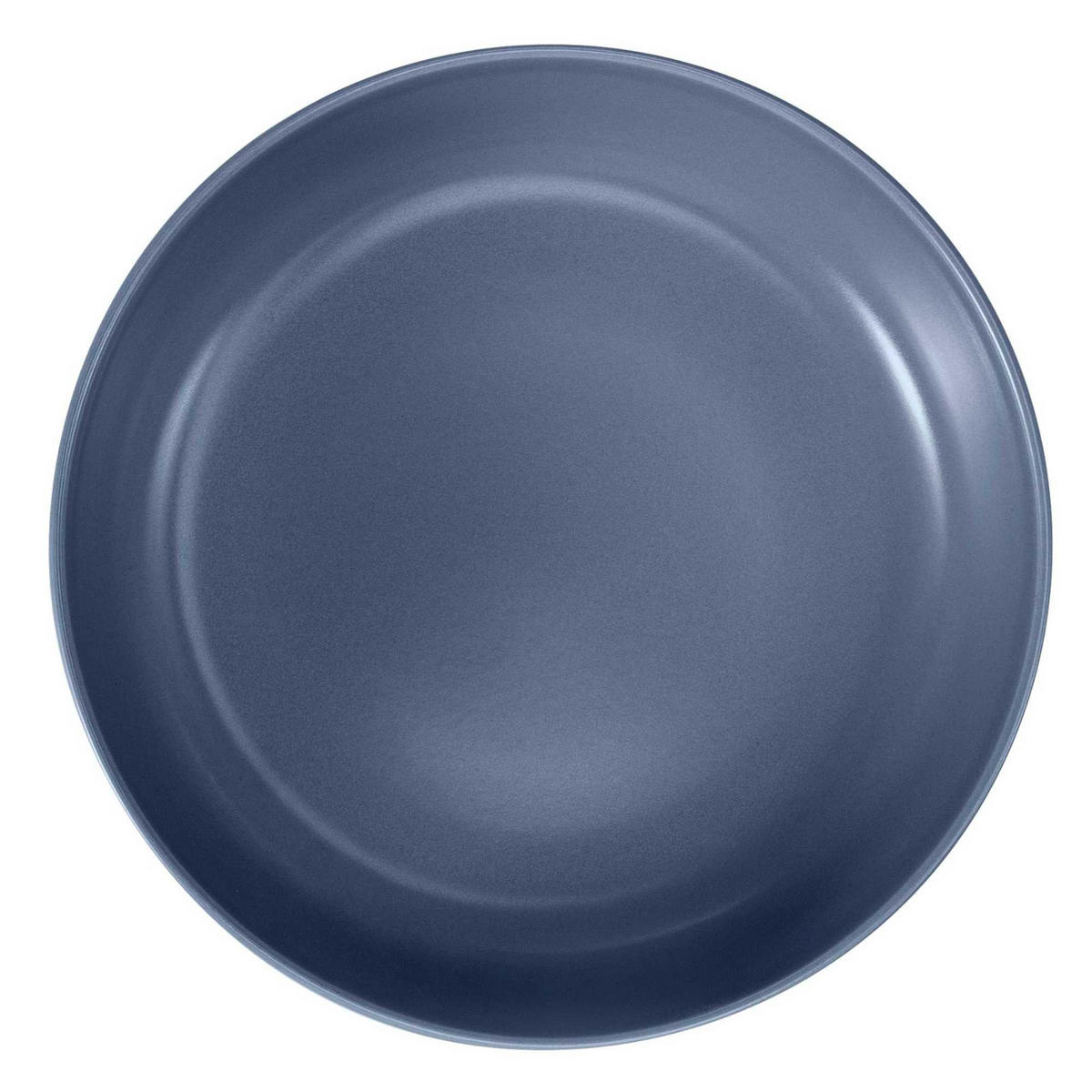 TELLER-SET VICTO 6-tlg Suppenteller, matt blau - Blau, Keramik (18cm) - KONSIMO®