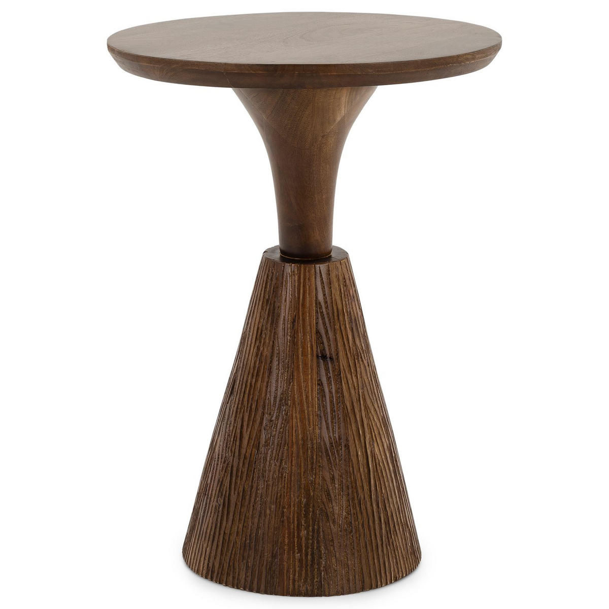 BEISTELLTISCH BHIMA braun - Braun, Holz (40/40/56cm) - IDIMEX