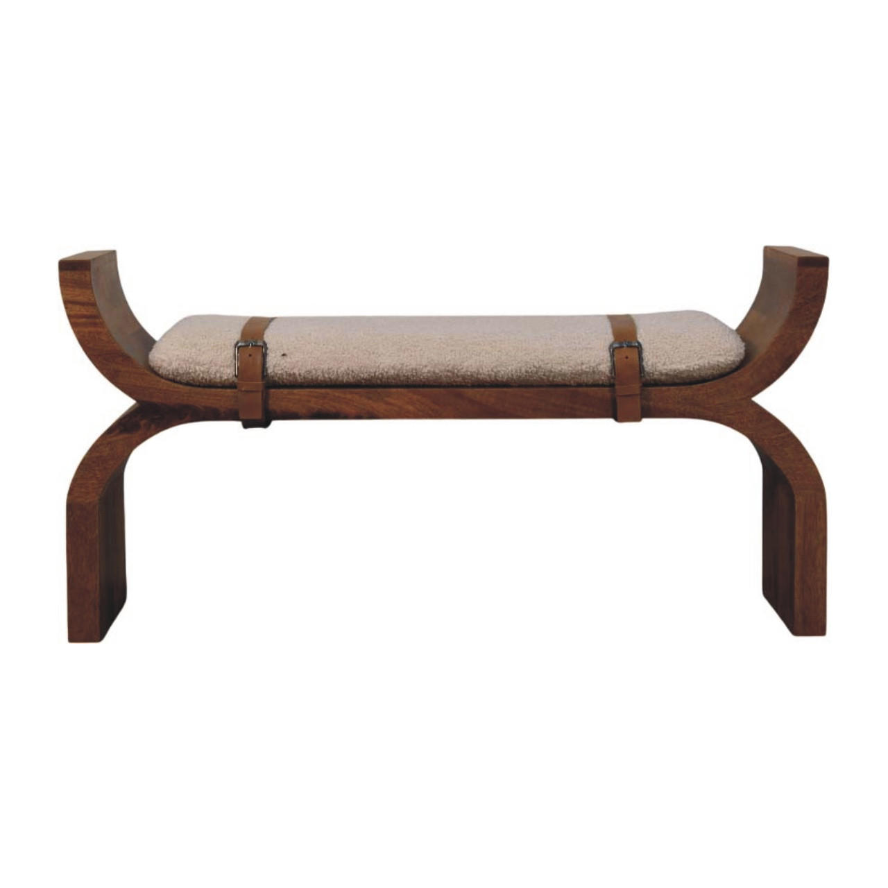 Artisan Furniture STOLEK V PROVÁDĚNÍ KALIFORNSKÉHO OŘECHU, 1 POLIČKA, TMAVĚ HNĚDÁ