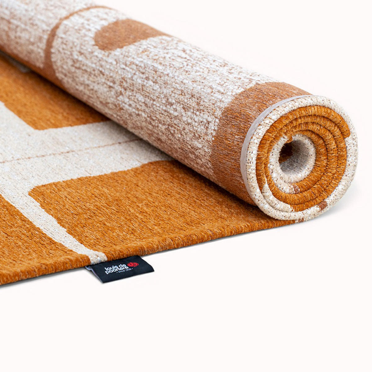 TEPPICH Curry Craft Papercut 200/280 cm - Gelb, Kunststoff/Textil (200/280cm) - Louis De Poortere