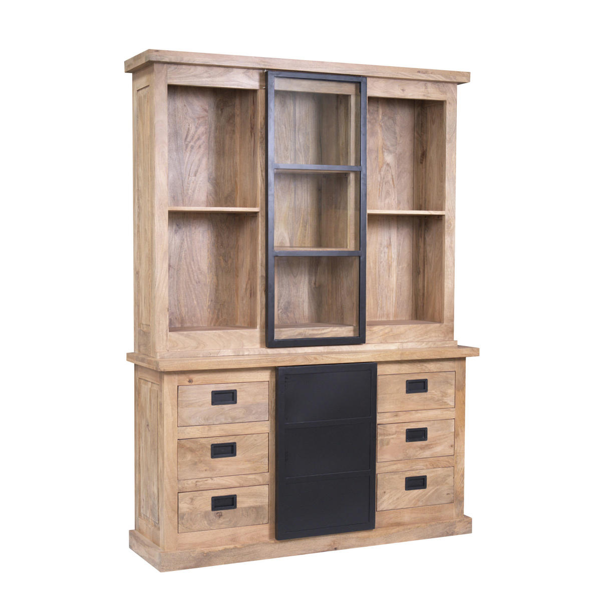 VITRINE Noa Braun 45/160/220 cm - Braun, Holz (160/220/45cm) - Starfurn
