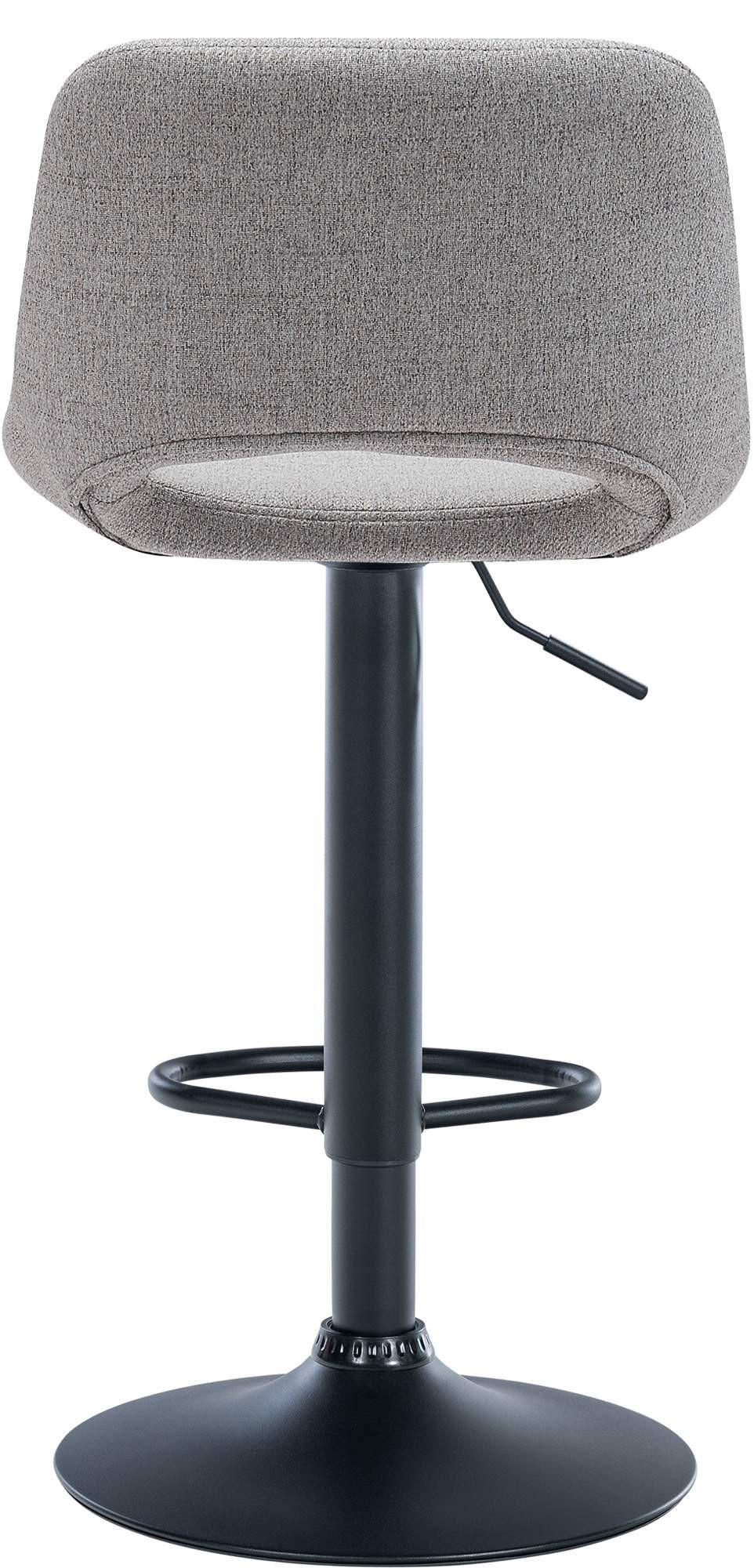 Thumbnail - Deluke Barhocker, Hellgrau, Textil, 42x86x46 cm, Esszimmer, Barmöbel, Barhocker