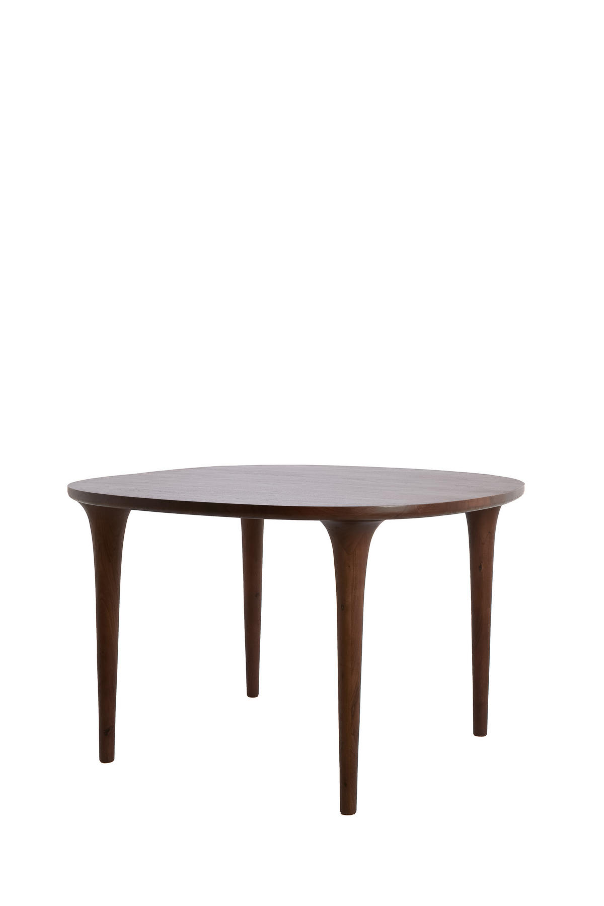 ESSTISCH Zale Braun 120/120/76 cm - Braun, Holz (120/120/76cm) - Light & Living