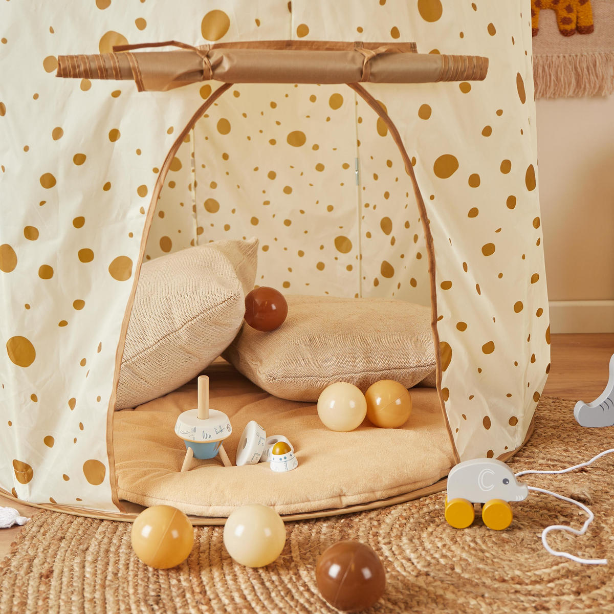 BÄLLE für Bälldebad 100 Stück Chocolate - Multicolor, Kunststoff (35/20cm) - Bieco Spielwaren