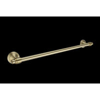 HANDTUCHHALTER Rea 1610 Aristo Brush Gold - Goldfarben, Metall (7.5/5.5/64cm) - REA