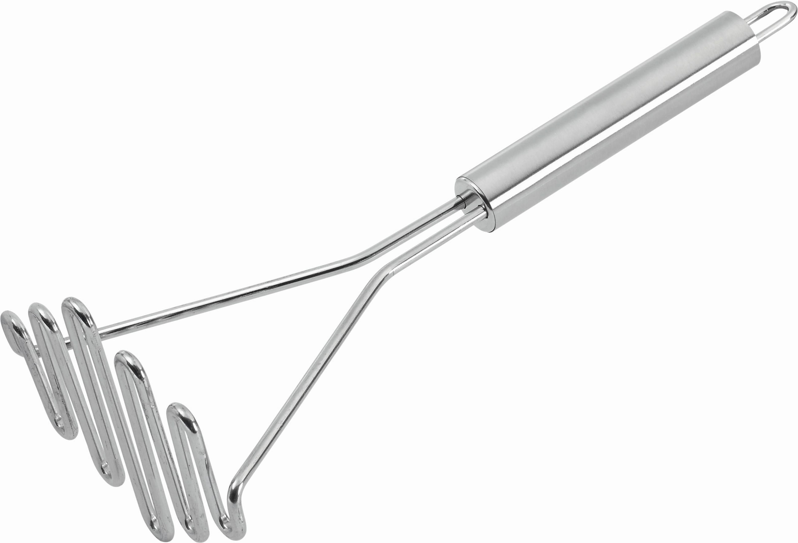 KARTOFFELSTAMPFER Dani aus Edelstahl - Edelstahlfarben, Metall (1/1cm) - Modern Living