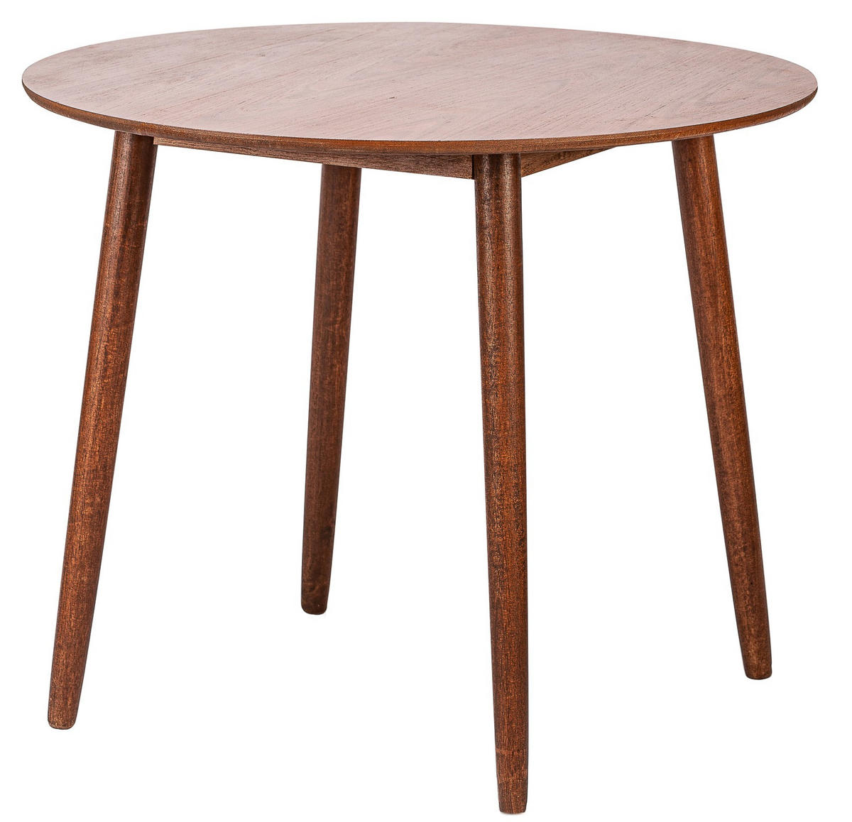 ESSTISCH Rund Braun 90 x 90 x 75 (cm) - Braun, Holz (90/90/75cm) - Nordlys