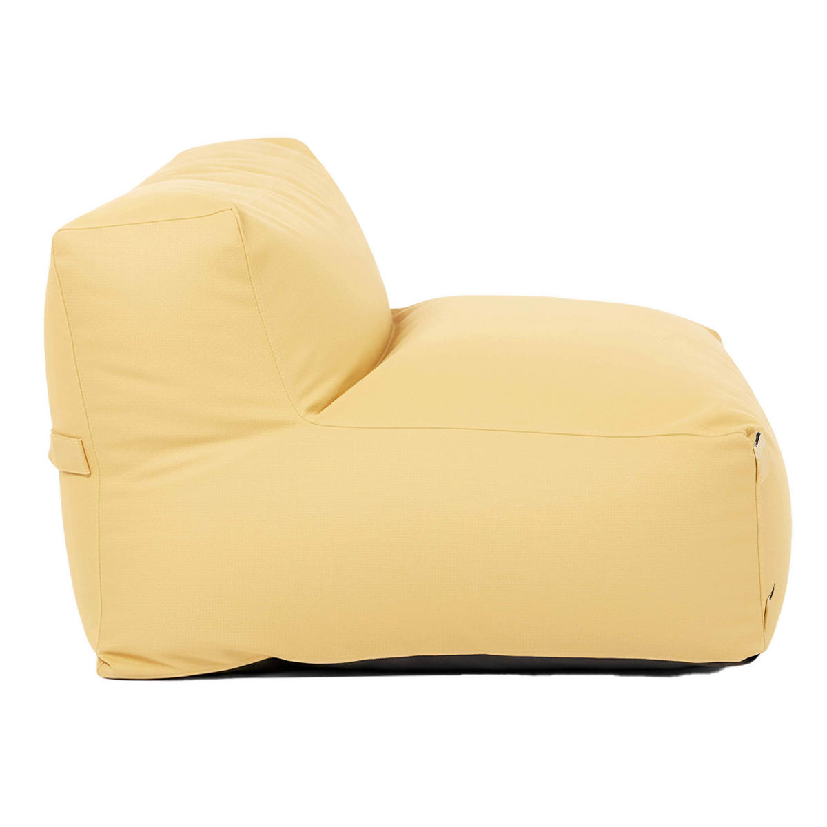 SESSEL, Hellgelb - Gelb, Textil (85/65/85cm) - Oviala