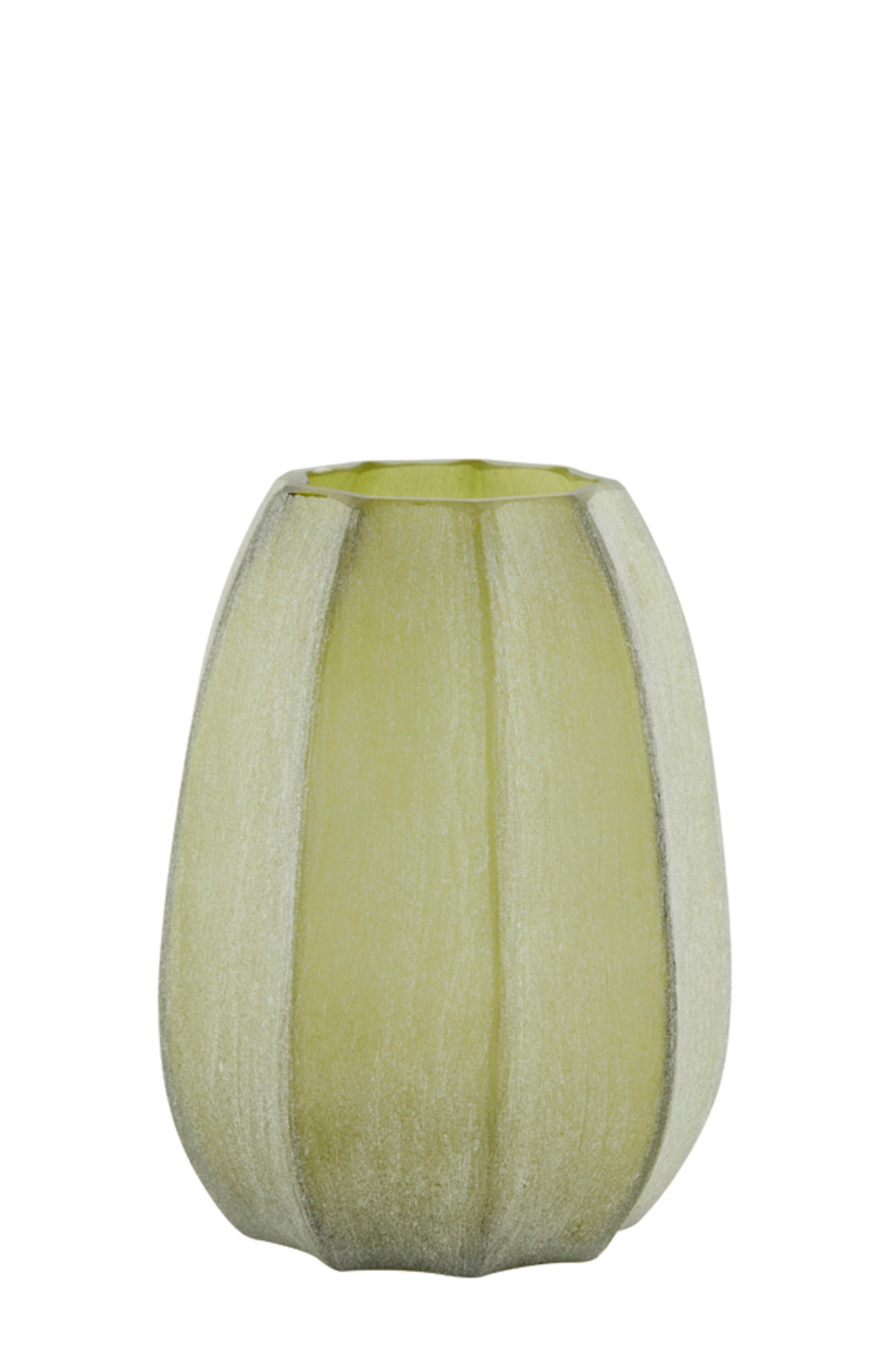 VASE Bradley Grün Ø17/23,5 cm - Grün, Glas (17/23.5cm) - Light & Living