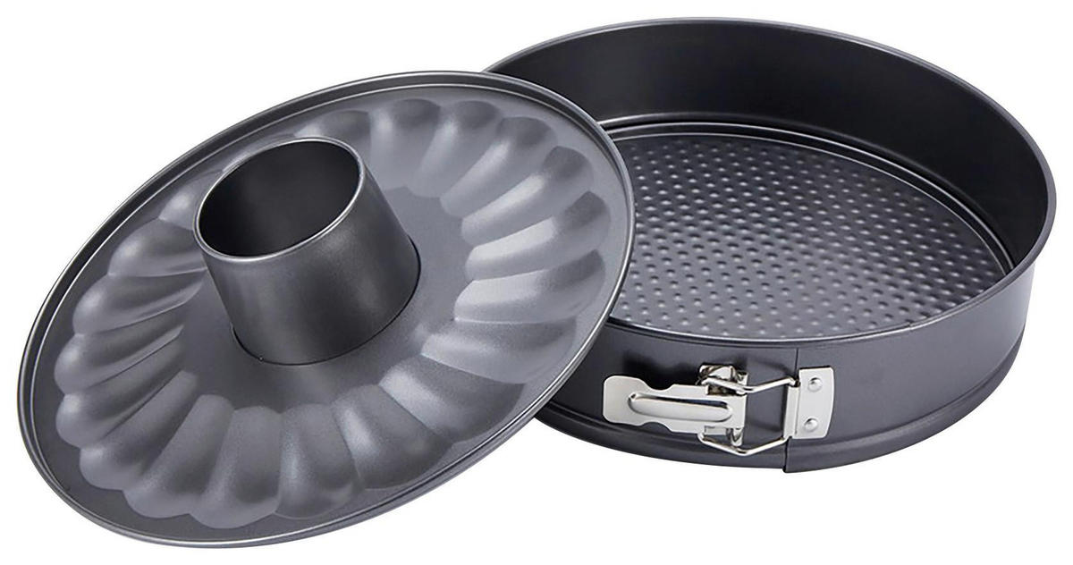 SPRINGFORM Bakery Grau ø ca. 28 cm - Grau, Metall (28/6.8/28cm) - Mömax