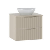 WASCHTISCH 60.6cm Tao Kaschmir - Beige, Holzwerkstoff (60.6/50/45.8cm) - Petits-meubles