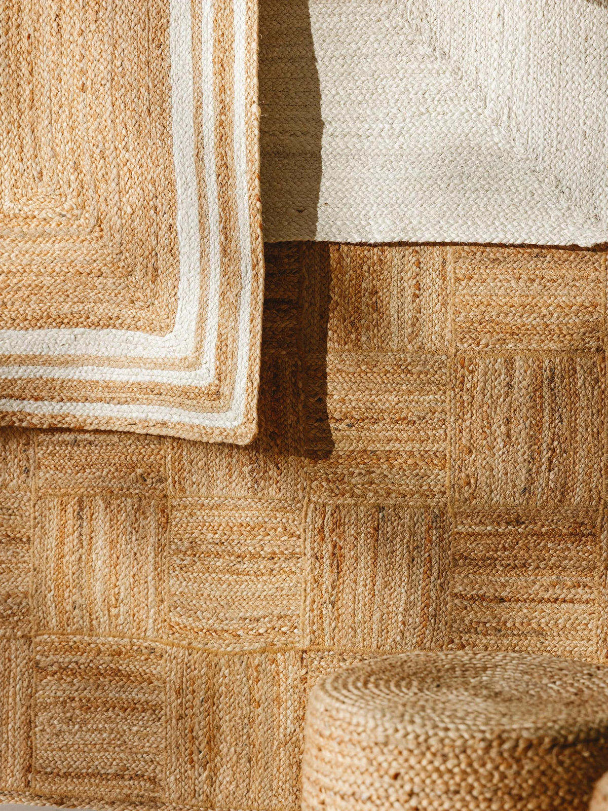 JUTETEPPICH Jutta Hellbraun 200x300 cm - Hellbraun, Textil (200/300cm) - benuta Pure