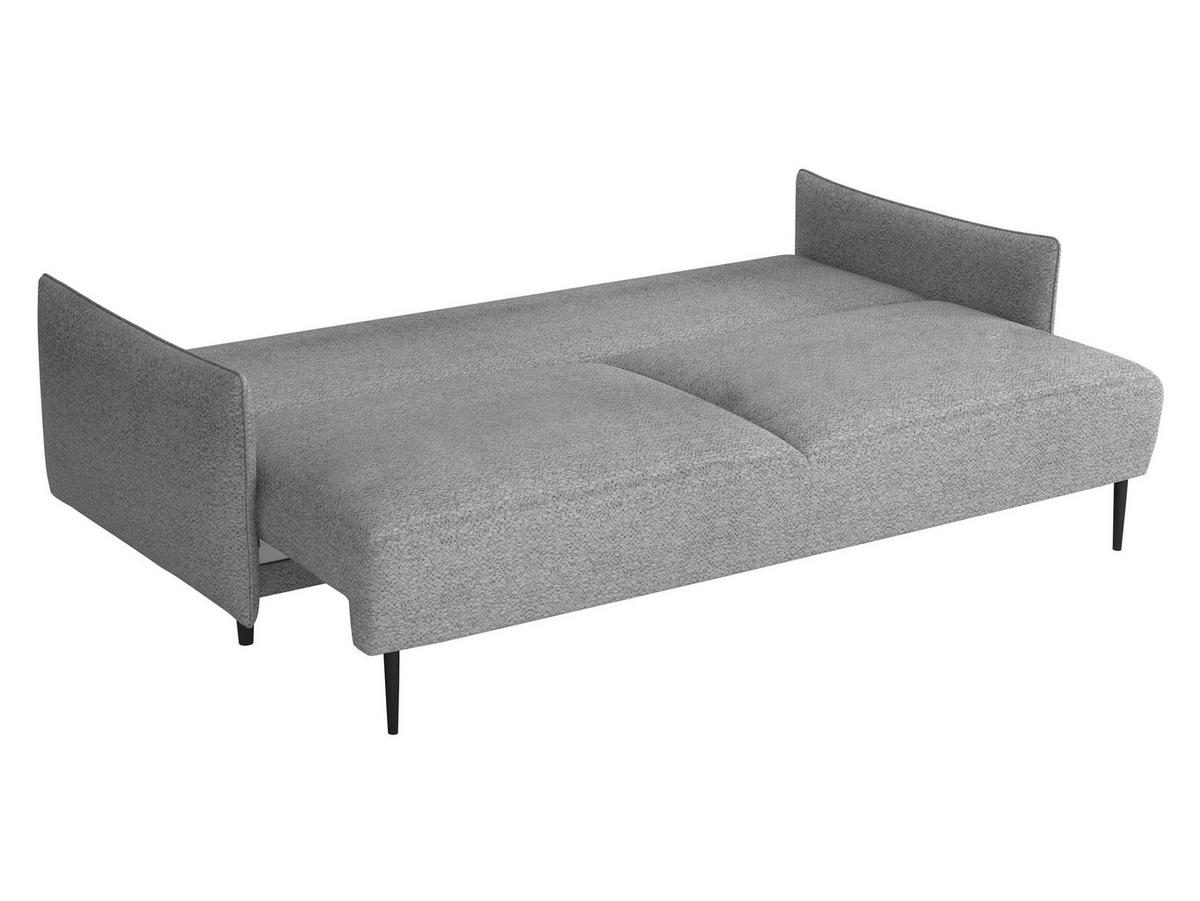 SCHLAFSOFA Dalia - Creme/Schwarz, Holz/Textil (225/88/98cm) - MIRJAN24