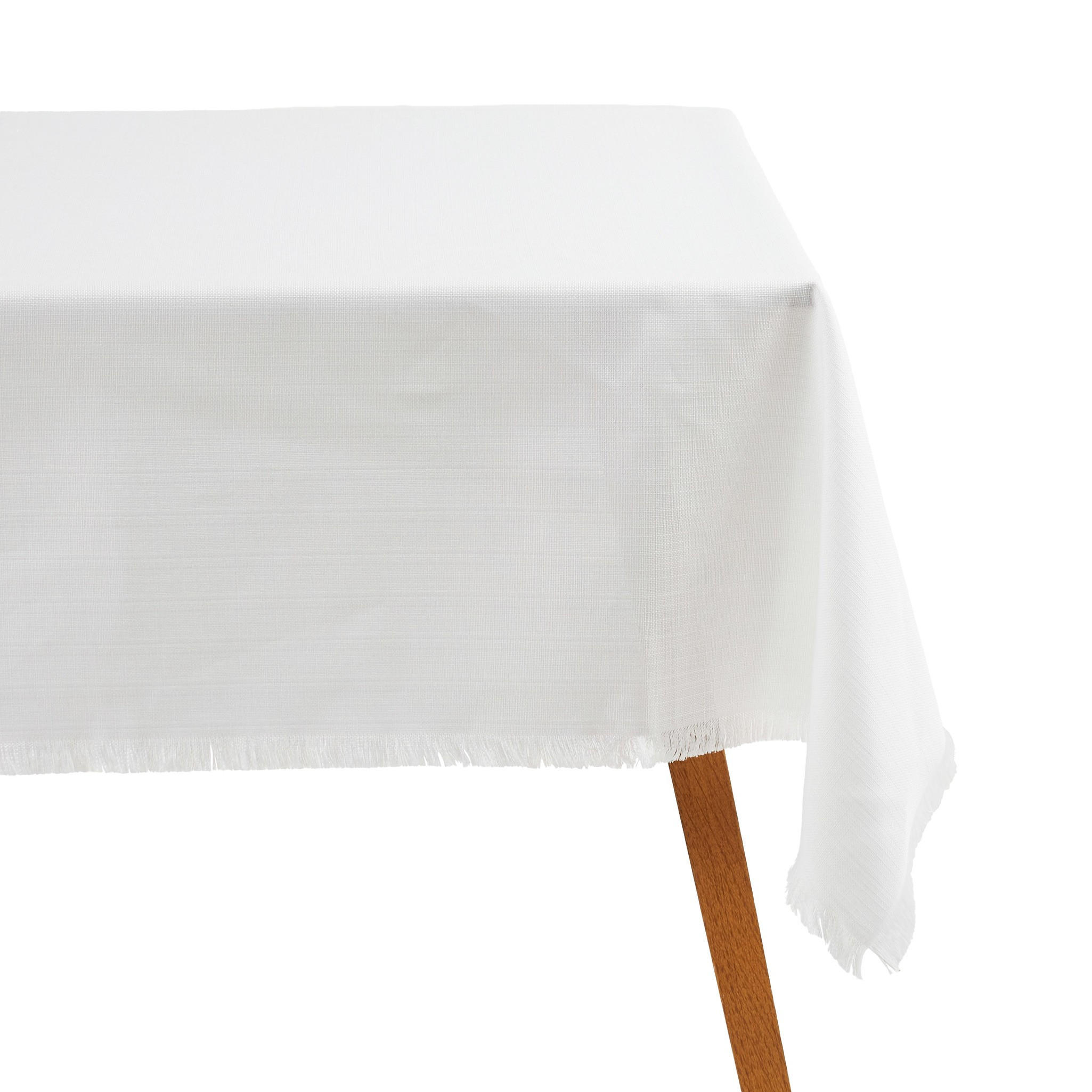 TISCHDECKE Arata - Weiß, Textil (180/130/1cm) - home&you